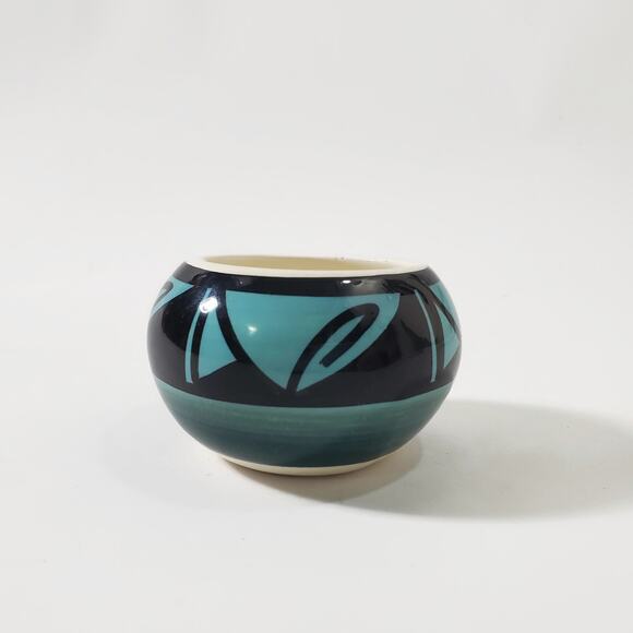 Vintage Ute Mountain Tribe Pottery Vase Bowl Ruth Root E19 - Picture 2 of 5